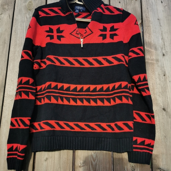 Vintage Chaps Pull Over Sweater - Picture 7 of 8